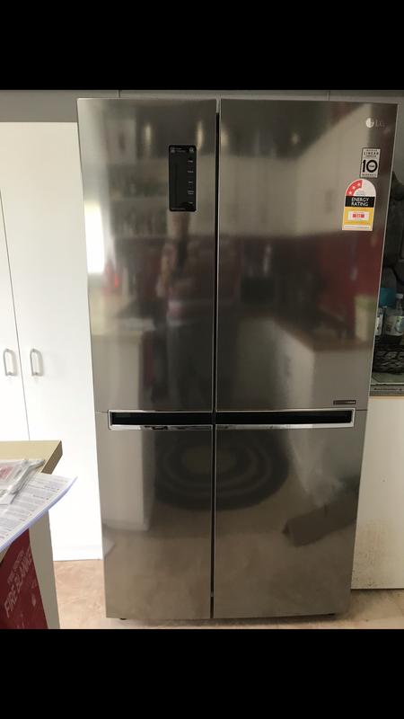 Lg Fridges Gs B680pl 687l Side By Side Fridge Lg Australia