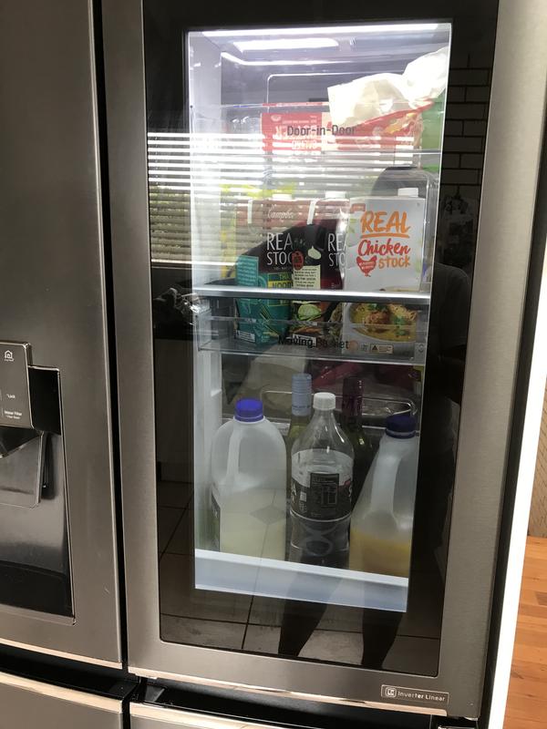Lg French Door Fridge Gf V708mbsl 708l Instaview Door In Door Lg Australia