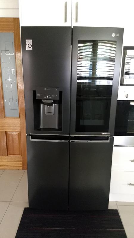 French Door Fridge Gf V570mbl 570l Door In Door Fridge Lg Australia