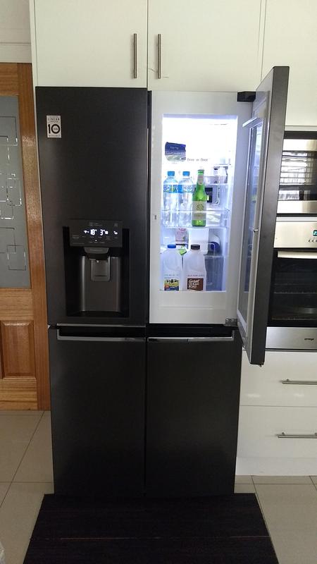 French Door Fridge Gf V570mbl 570l Door In Door Fridge Lg Australia