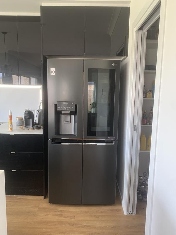 French Door Fridge Gf V570mbl 570l Door In Door Fridge Lg Australia