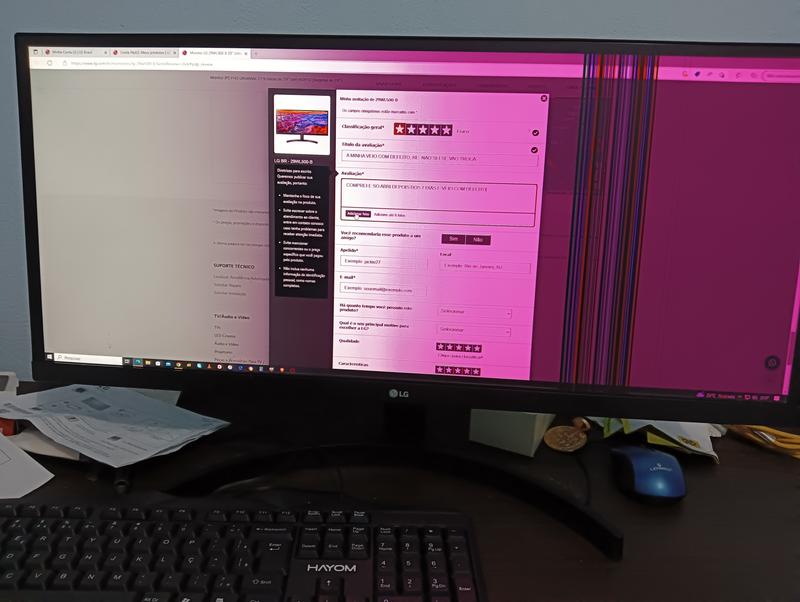 Monitor LG UltraWide IPS WFHD 75Hz - 29WL500-B | LG BR