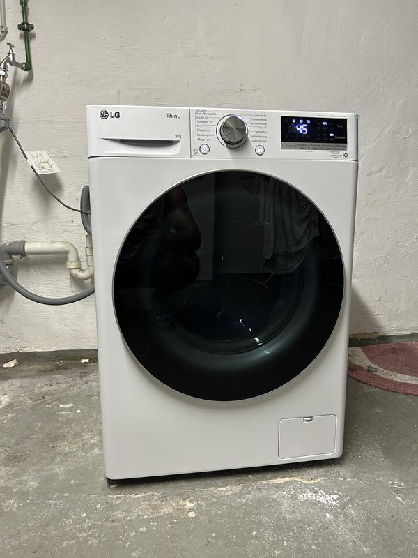 LG Waschmaschine mit LG | DD® | AI DE F6WV709P1
