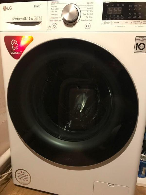 Lg fwv585wse washer deals dryer