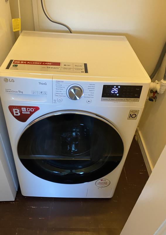 LG 9kg Washing Machine | White - F4V709WTSE | LG UK