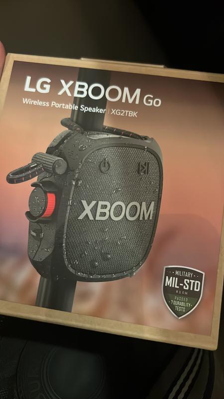 ポータブルスピーカー LG XBOOMGo XG2T（2個パック） | LG Japan