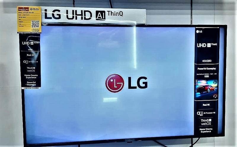 Smart Tv LG 43 Pulgadas 43UQ8050PSB 4k Uhd Ai Thinq Hdr