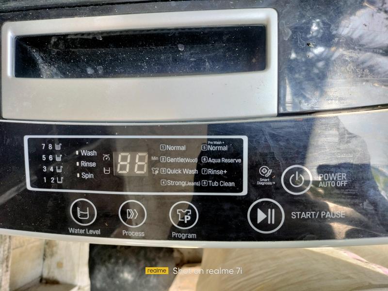 7 KG Automatic Top Load Washing Machine T70SKSF1Z LG IN