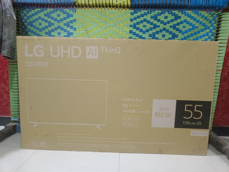 Buy UR80 55 (139.7 cm) 4K Smart UHD TV with ThinQ