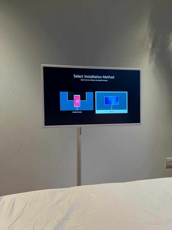 2024 LG StanbyME (27ART10CKPL) | Lifestyle Screen | Movable Wi-Fi