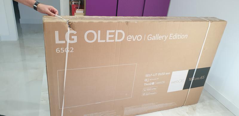 Comprar TV LG 4K OLED evo, GALLERY, 139cm (55), con soporte y