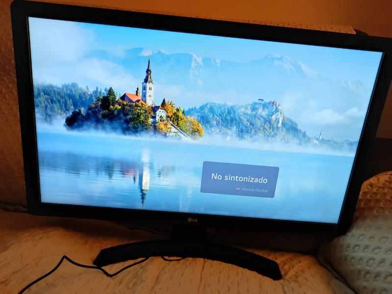 LG TV de Pequeña Pulgada de 28''' de LG HD, LED con Profundidad de Color:  16.7M Millones de Colores. SMART TV WebOS22 Con Asistentes de Voz (ThinQ,  Google y ALEXA por Mando