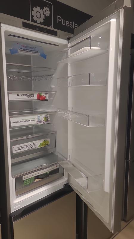 Frigorifero LG Combinato Total No Frost 384L - Classe A, Fresh Converter, Display Interno, Inox - Foto 7