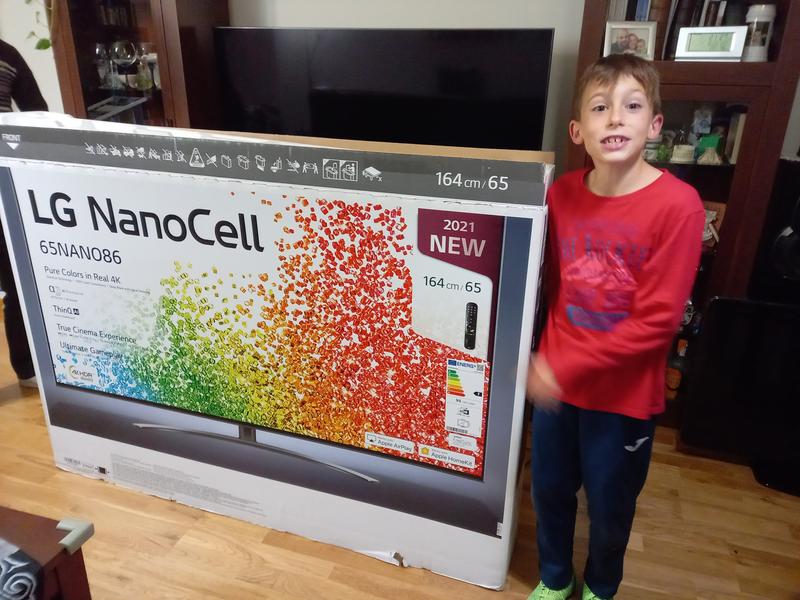 Pantalla LG 65 Nanocell Ai Thinq 4K Smart Tv 65Nano85Spa