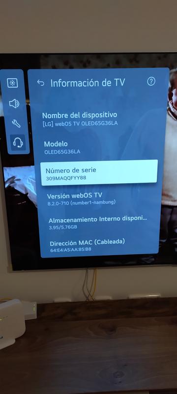 LG OLED G3 65 TV & VC23GA Smart Camera - OLED65G36LA.VC23GA