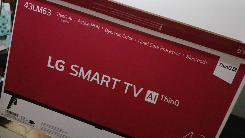 LG Pantalla 32 Smart TV LED AI ThinQ HD 32LQ630BPSA (2022