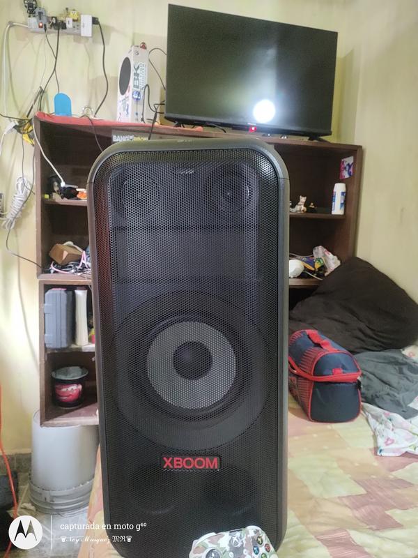 LG XBOOM XL7S, Party Speaker 250W, Woofer da 8'', Illuminazione, Karaoke, Maniglia, Black | Leroy Merlin