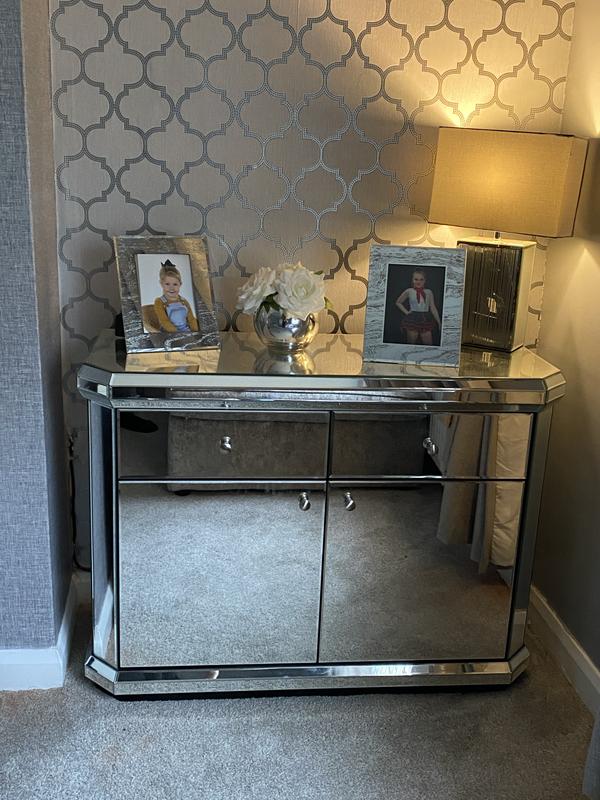 Plinth mirrored deals sideboard