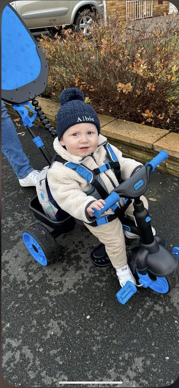 4 in 1 Trike Deluxe Edition Neon Blue Little Tikes