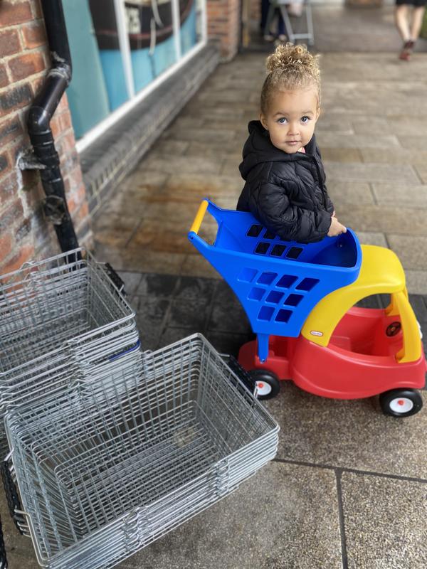 Little tikes best sale shopping cart caddy