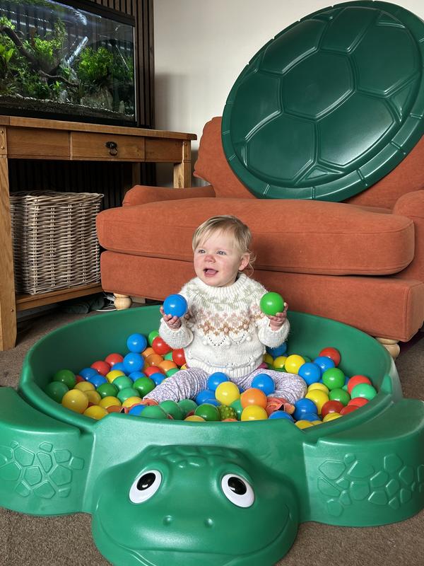 Kids Turtle Sandbox with cover Little Tikes
