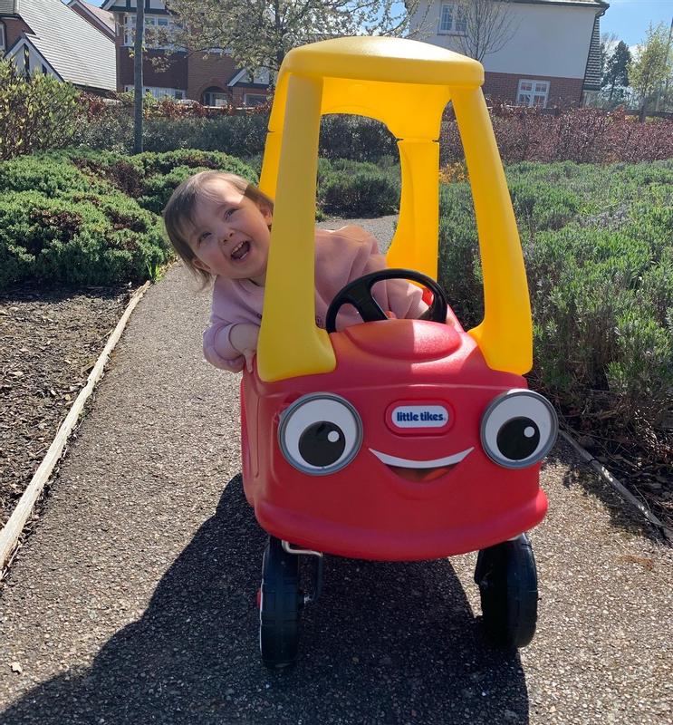 Red and yellow hot sale car little tikes