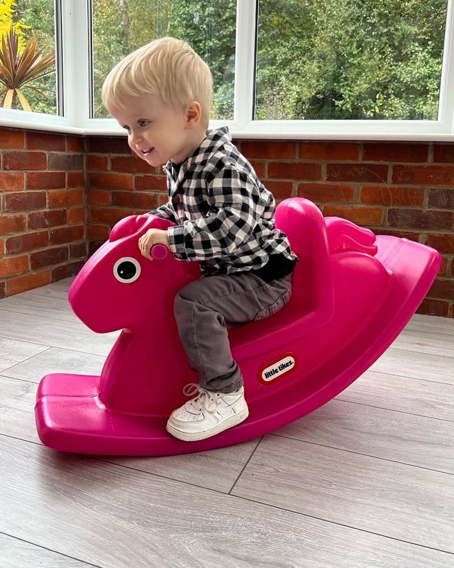 Little tikes hot sale pink horse