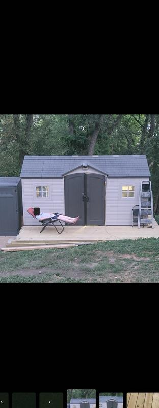 Wife likes the no shutter look, son likes the lounge chair. Lol