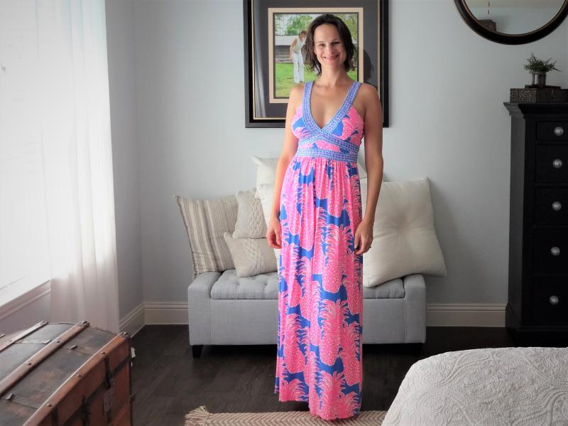lilly pulitzer taryn maxi dress
