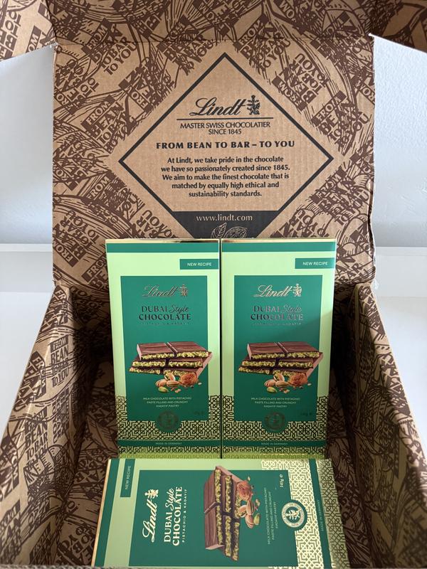 Lindt Dubai Style Chocolate Bar 145g Buy Online | Lindt Shop UK