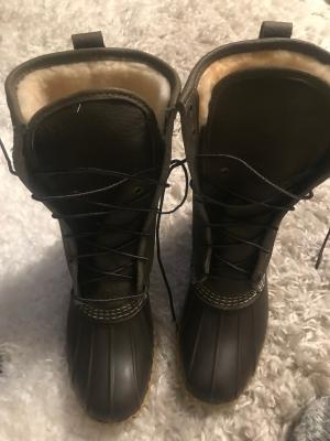 ll bean shearling boots womens
