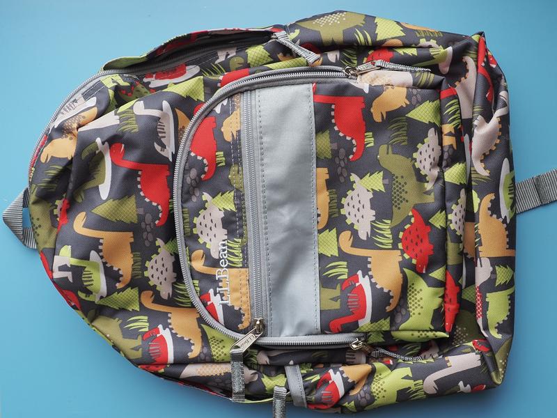 Ll bean dinosaur discount backpack