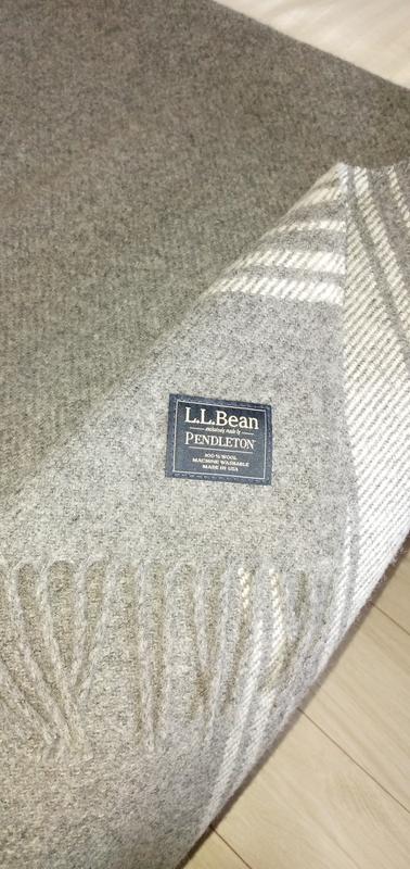 米国(専用)LL Bean ウォッシャブル・ウール・ブランケット - 布団・毛布