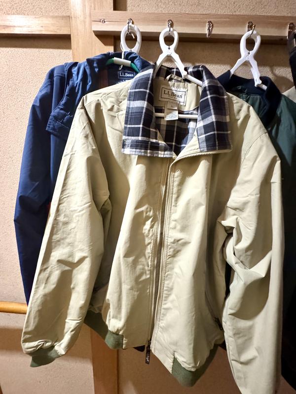 メンズ ウォーム・アップ・ジャケット、フランネルの裏地付き 通販