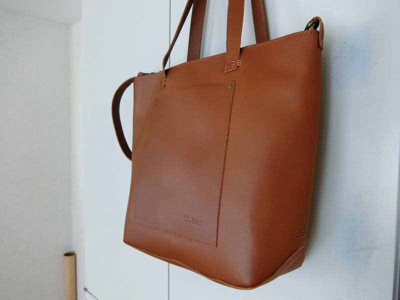 【レア】LLBean トートバッグ BIGサイズ 1980s】L.L.BEAN エルエルビーン レザー トート バッグ《旧タグ