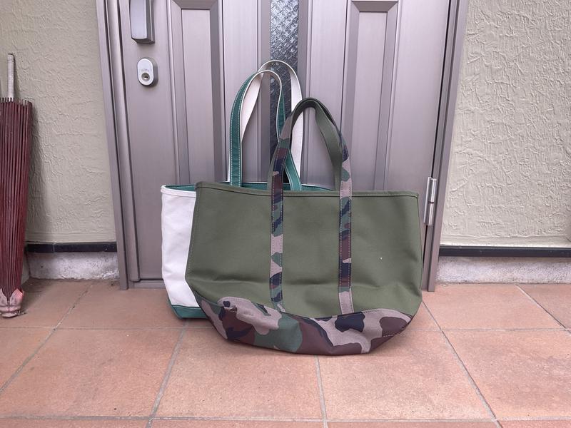 ボート・アンド・トート、オープントップ カモフラージュ ジャパン  