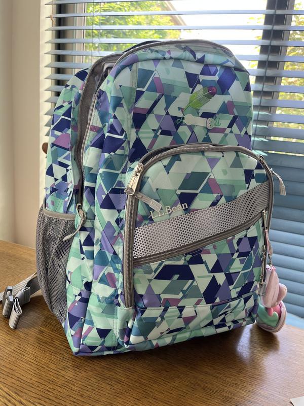 Ll bean floral online backpack