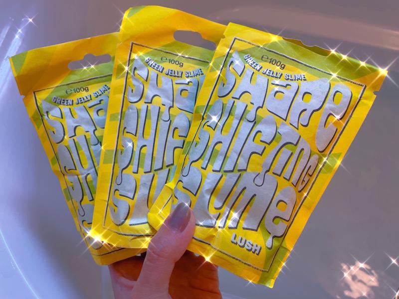 シェイプシフティングスライム ジェリーボムパウダー グリーン | LUSH