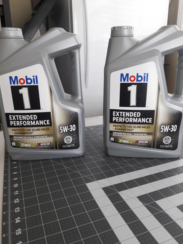 Mobil 1 Extended Performance Full Synthetic Motor Oil 5W-30, 5 Quart