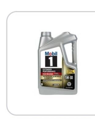 Mobil 1 Extended Performance High Mileage 5W-30 Full Synthetic Motor Oil – 5 Quart Jug