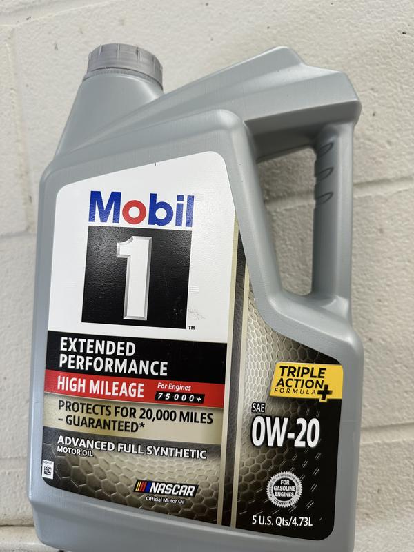 Mobil™ Full Synthetic High Mileage 0W-20