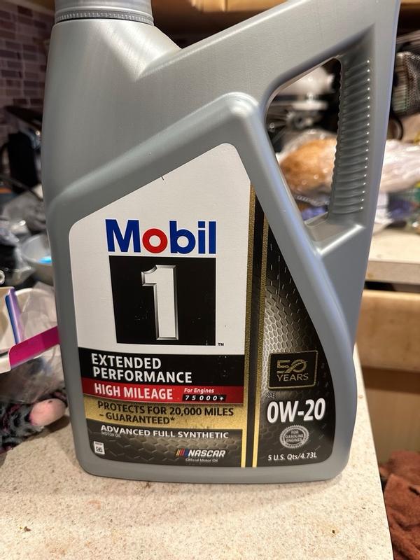 Mobil 1™ Extended Performance High Mileage 0W-20