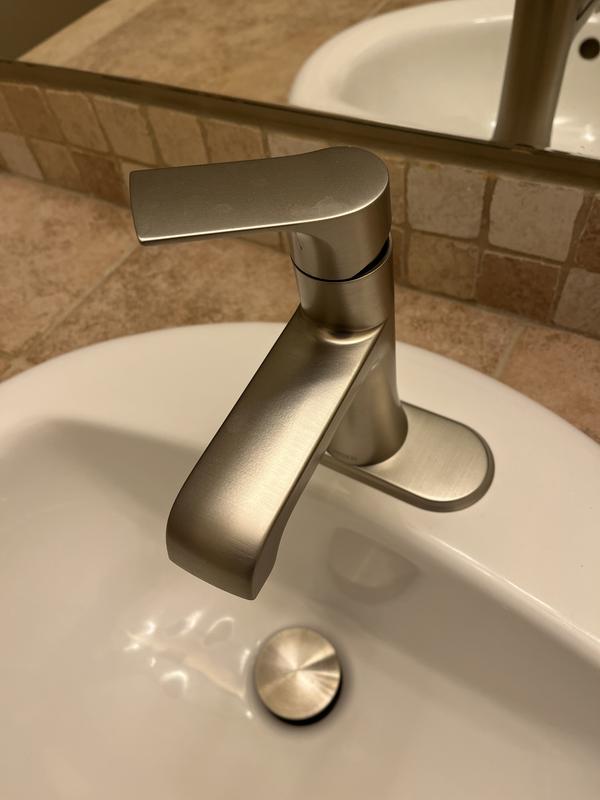 Moen Liso Single Hole Bathroom Faucet Brushed Nickel factory