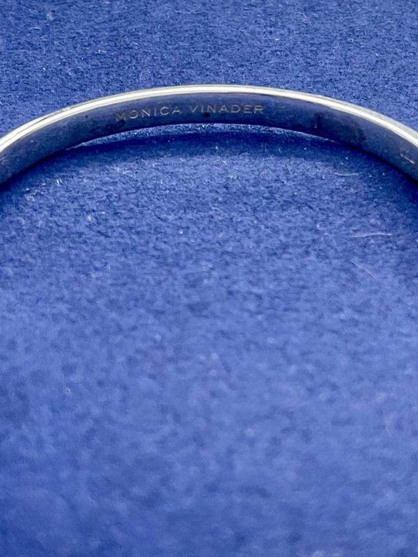 Essential Bangle in Sterling Silver | Jewellery by Monica Vinader US