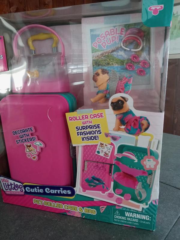  Real Littles S5 Cutie Carries Pet Roller Case & Bag Pk : Toys &  Games