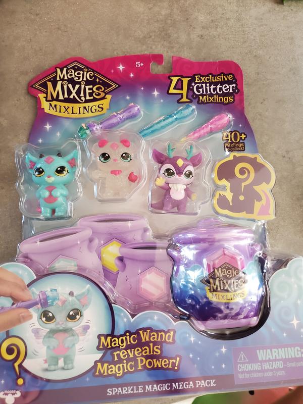  Magic Mixies Mixlings Sparkle Magic Mega 4 Pack, Magic