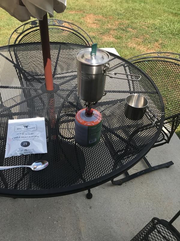 Photo submitted with review of product