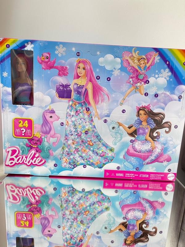 Mattel barbie advent calendar online