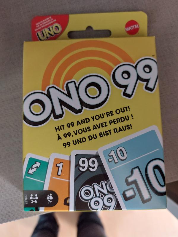 Mattel ONO 99 Kartenspiel (von den Machern von UNO), 10,80 €