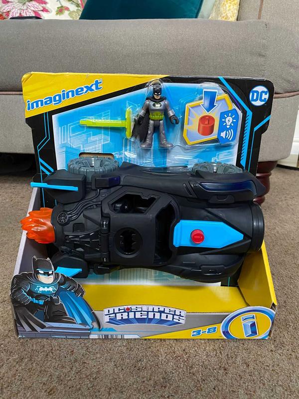 Imaginext DC Super Friends Lights Sounds Batmobile Toys